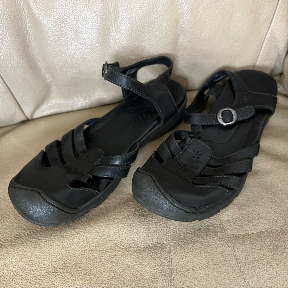 Keen Black Leather Footwear